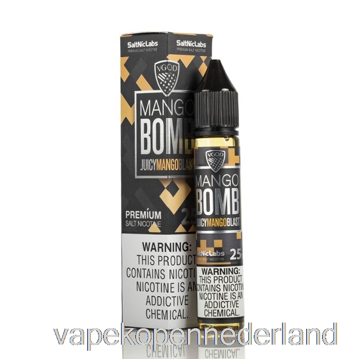 Elektronische Sigaret Vape Mango Bom - Vgod Saltnic - 30ml 25mg